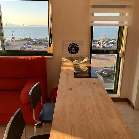 En Playa De Samil Primera Linea De Playa Pe Na Areia Apartamento Vigo