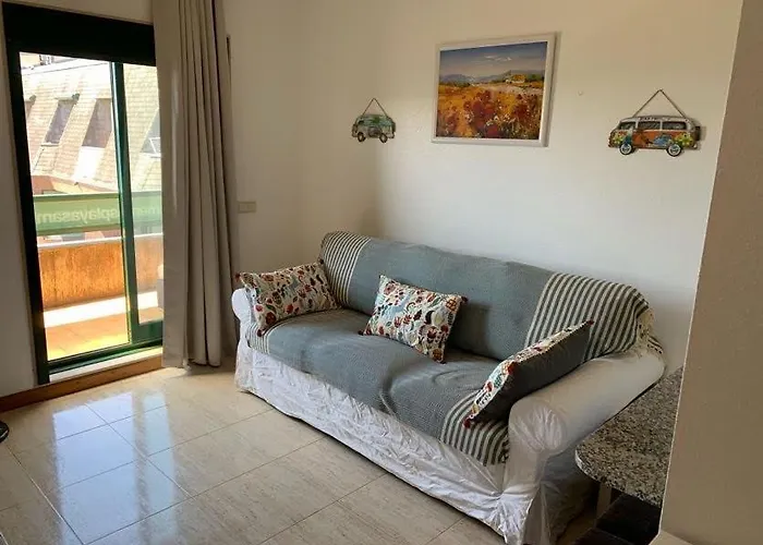 En Playa De Samil Primera Linea De Playa Pe Na Areia Appartement *