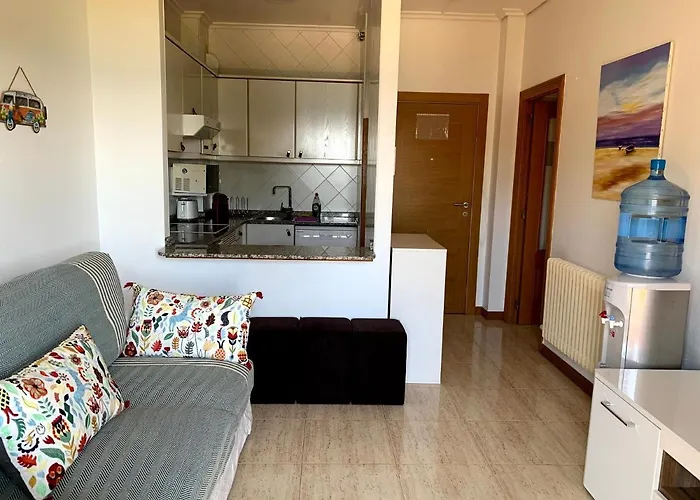 En Playa De Samil Primera Linea De Playa Pe Na Areia Appartement