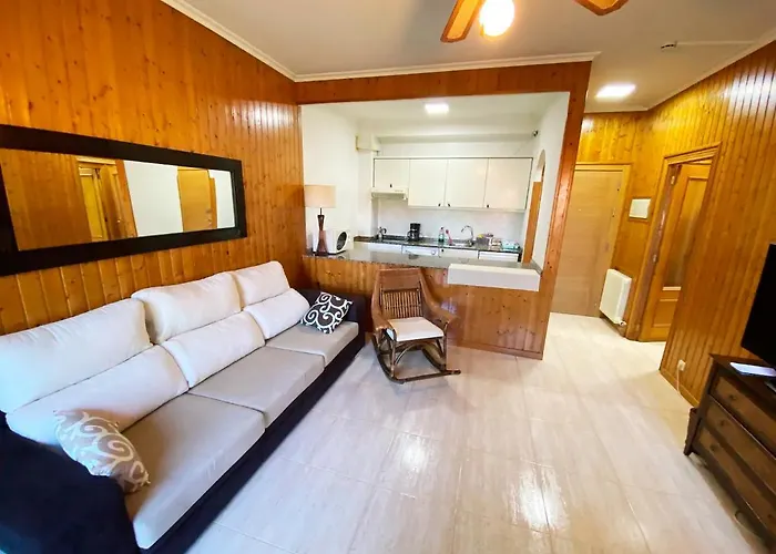 En Playa De Samil Primera Linea De Playa Pe Na Areia Appartement Vigo